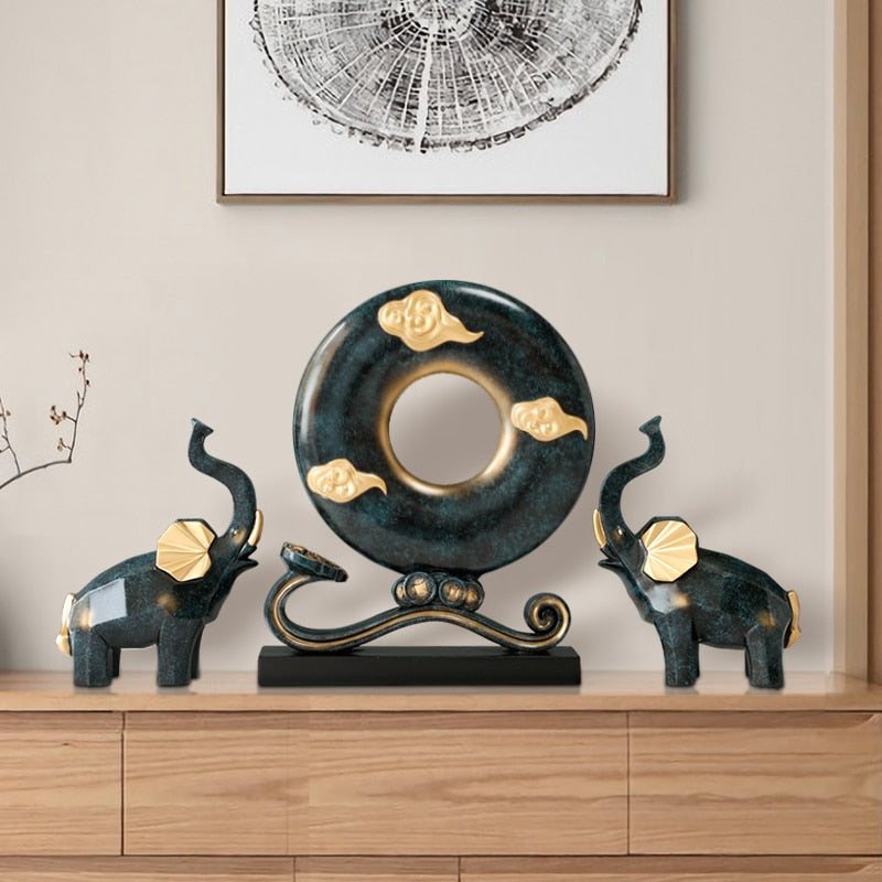 Elegant Elephant Statue | Timeless Home Decor