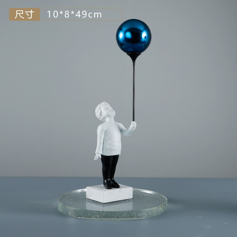 Balloon Boy Sculpture