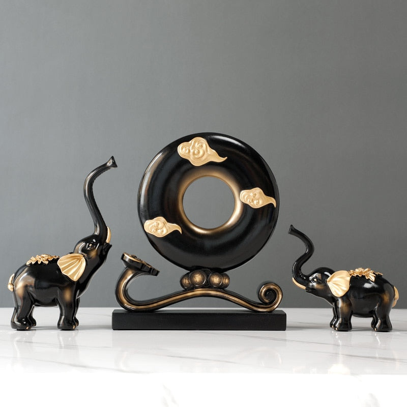 Elegant Elephant Statue | Timeless Home Decor