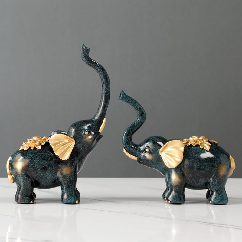 Elegant Elephant Statue | Timeless Home Decor