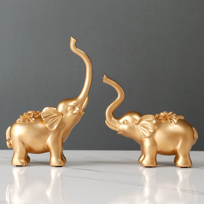 Elegant Elephant Statue | Timeless Home Decor