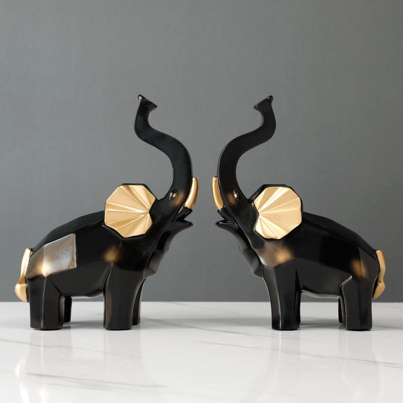 Elegant Elephant Statue | Timeless Home Decor