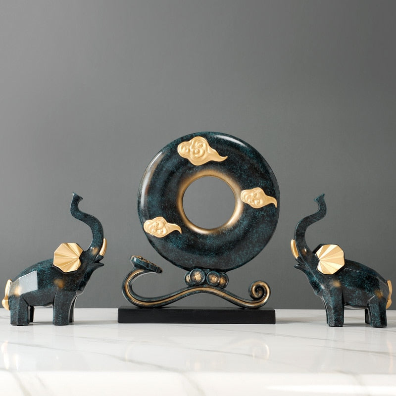 Elegant Elephant Statue | Timeless Home Decor
