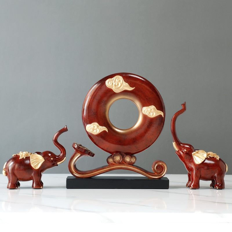 Elegant Elephant Statue | Timeless Home Decor