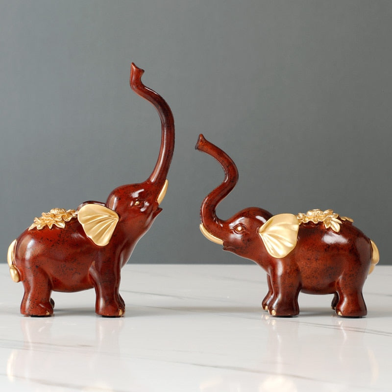 Elegant Elephant Statue | Timeless Home Decor
