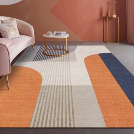 geometric area rug