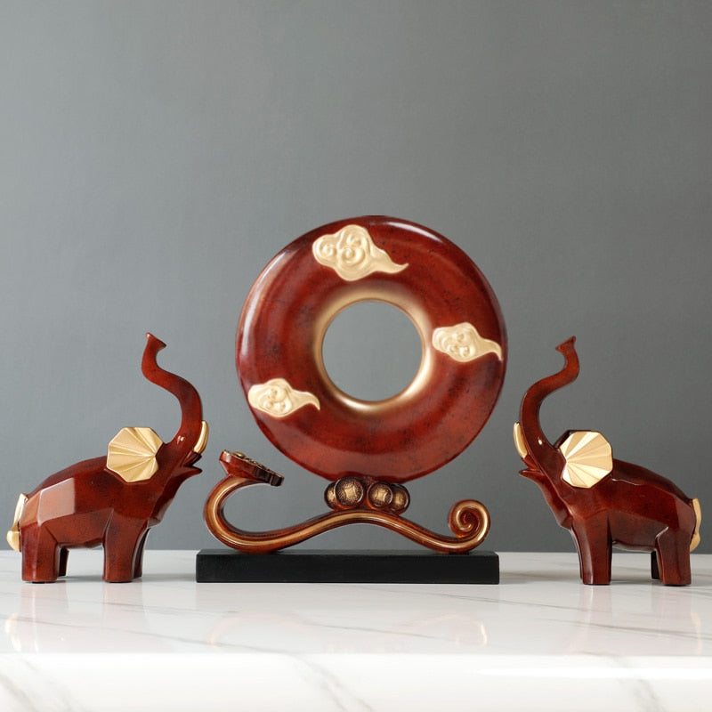 Elegant Elephant Statue | Timeless Home Decor