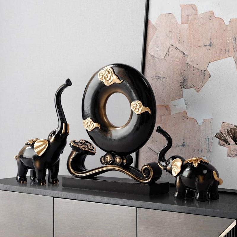 Elegant Elephant Statue | Timeless Home Decor