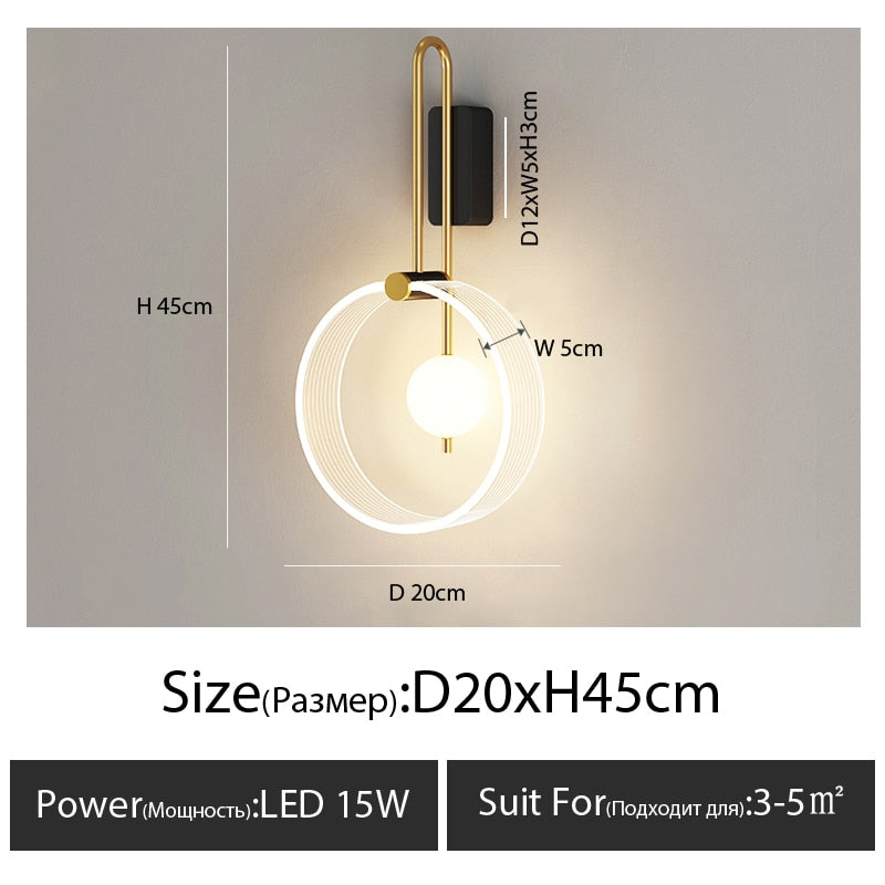 minimalist living room lamp