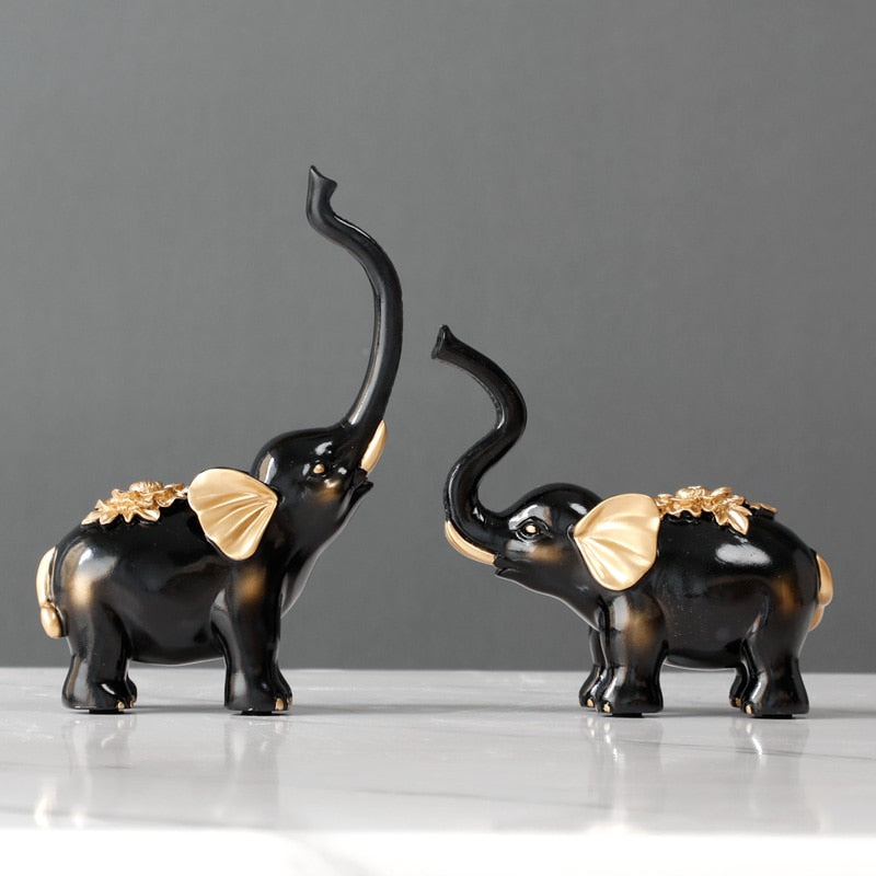 Elegant Elephant Statue | Timeless Home Decor