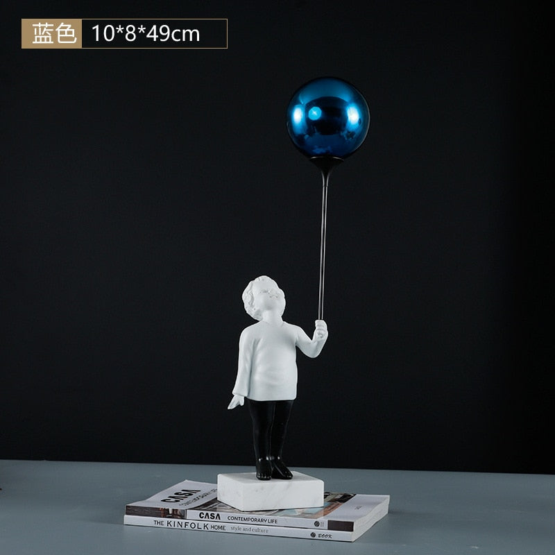 Balloon Boy Sculpture