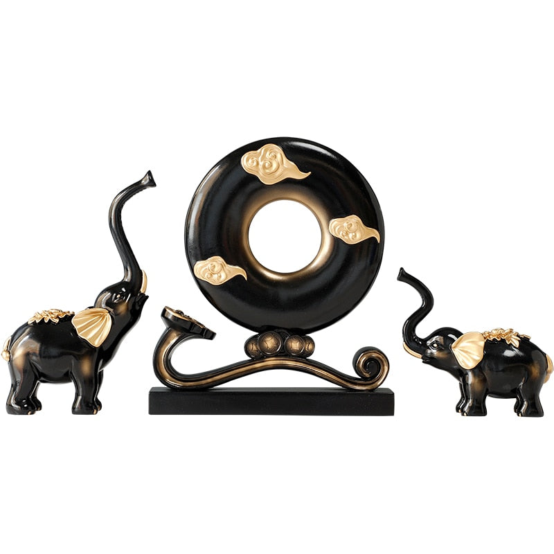 Elegant Elephant Statue | Timeless Home Decor