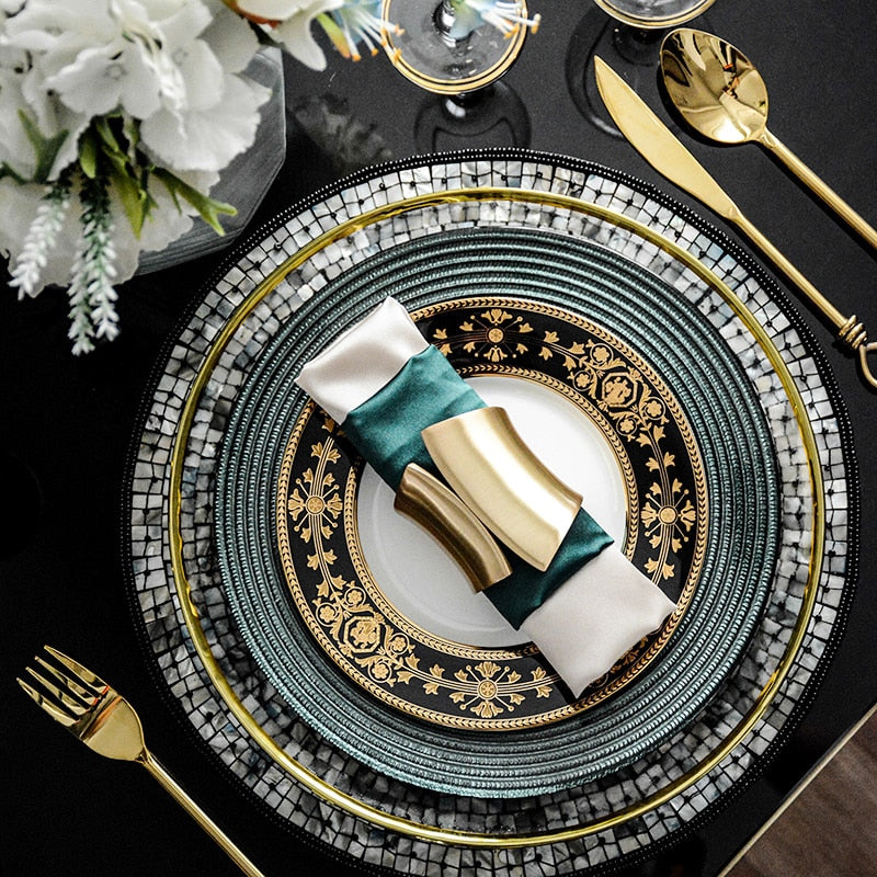 Elegant Dining Set | Luxury Ceramic Tableware
