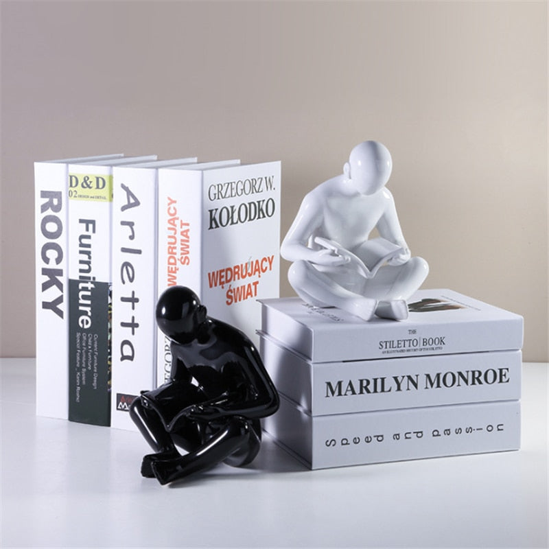 Ceramic Bookends | Stylish Book Stoppers