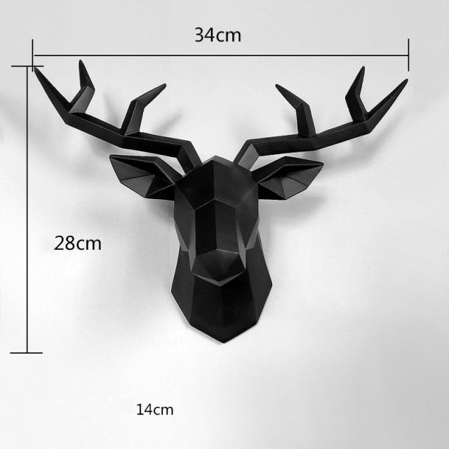 Decorative Deer Sculpture