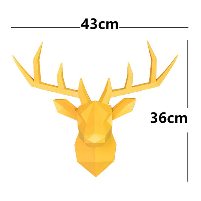 Decorative Deer Sculpture