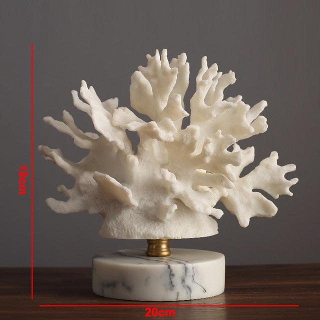 White Simulation Coral