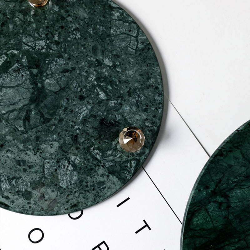 Round Marble Tray