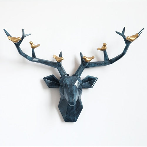 Deer Head Statue