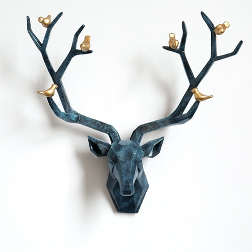 Deer Head Statue