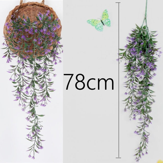 Artificial Hanging Flower Plant