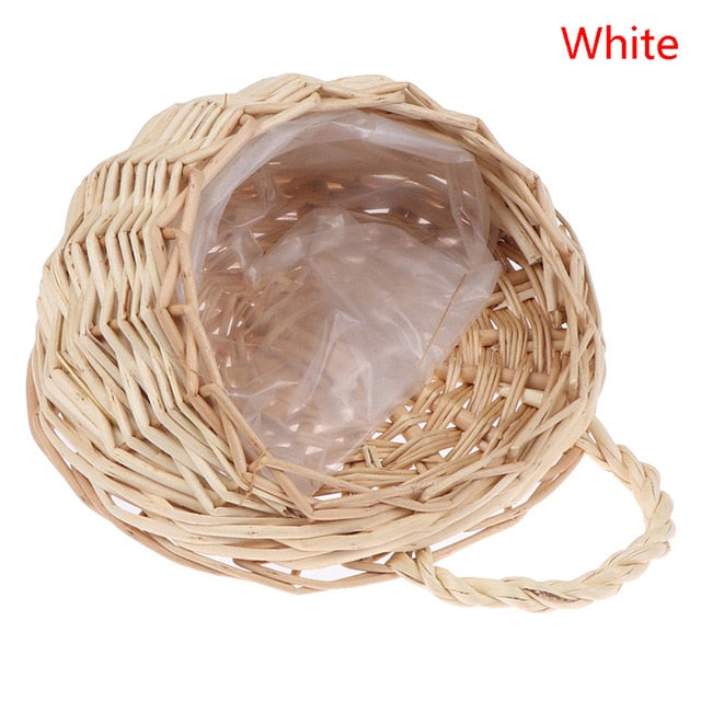 Rattan Basket Garden Vine Pot