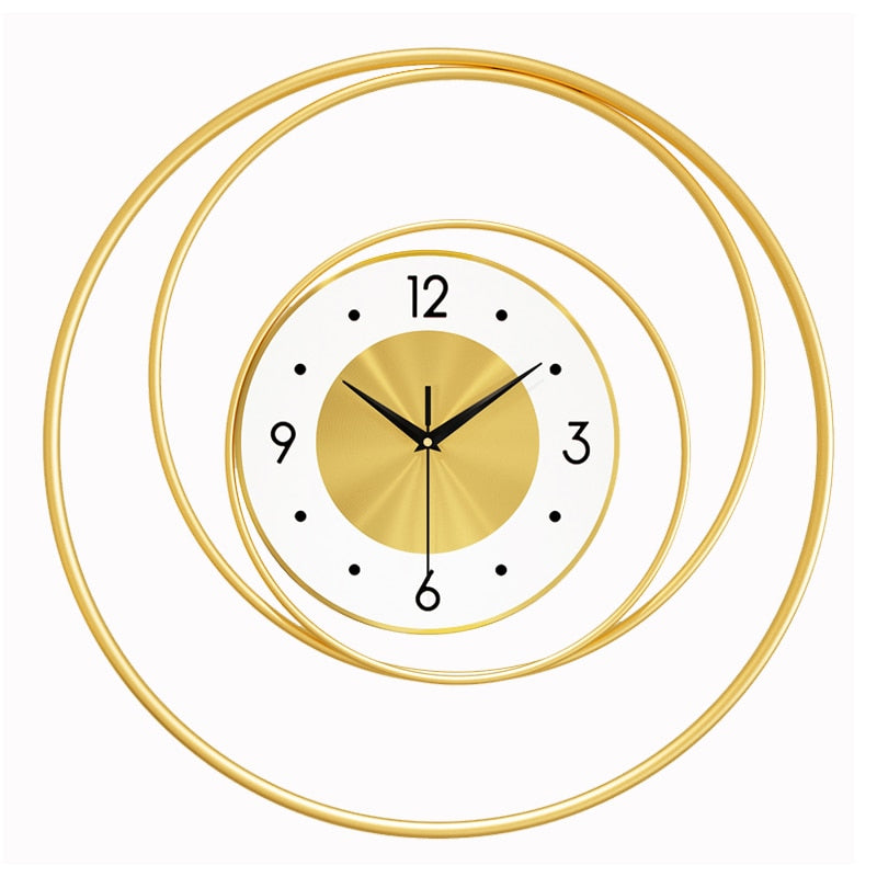 Gold Modern Wall Clock