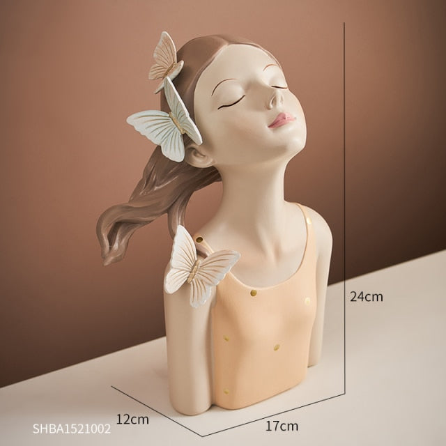 Girl Sculpture Decoration