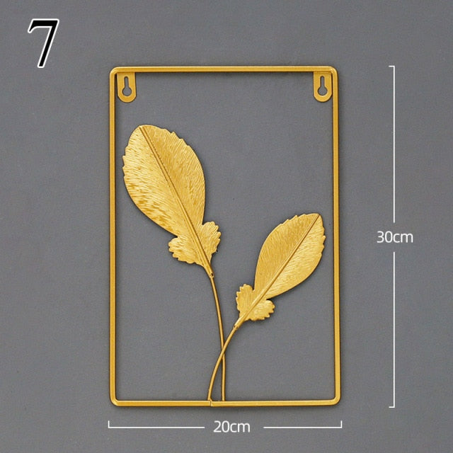 Leaf Wall Ornament