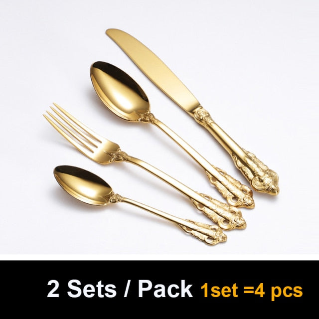 Luxury Dinnerware Cutlery Set