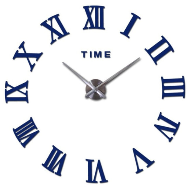 Roman numeral wall clock