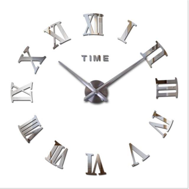 Roman numeral wall clock