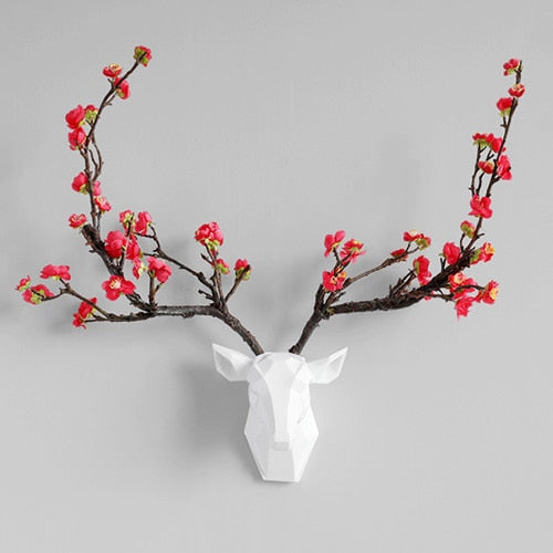 Deer Head Statue