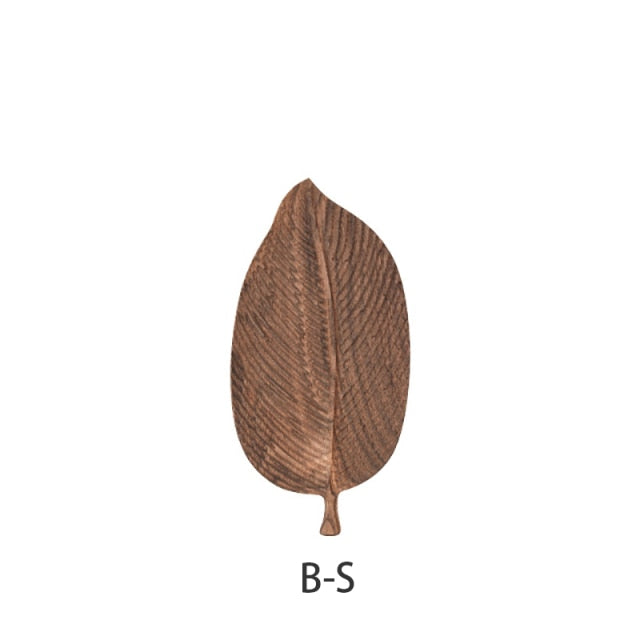 Wooden Leaf Tray