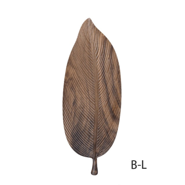 Wooden Leaf Tray