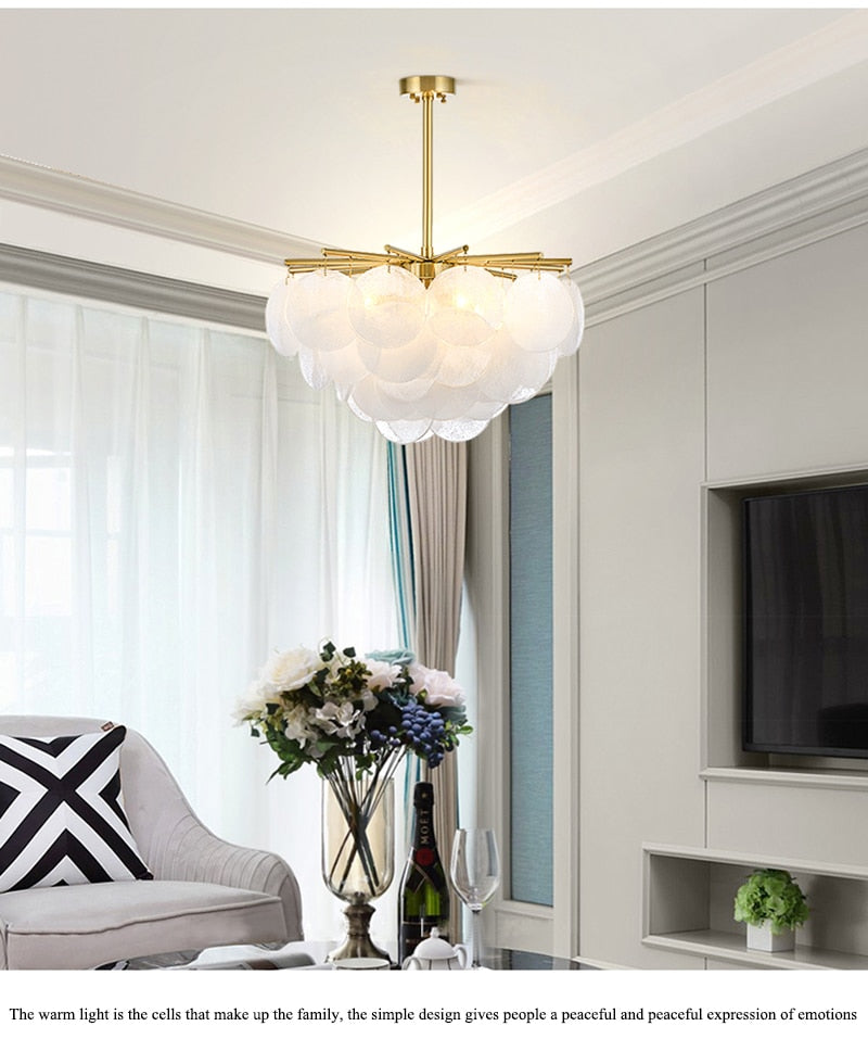 white ceiling light