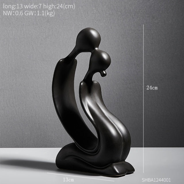 Human Face Statues