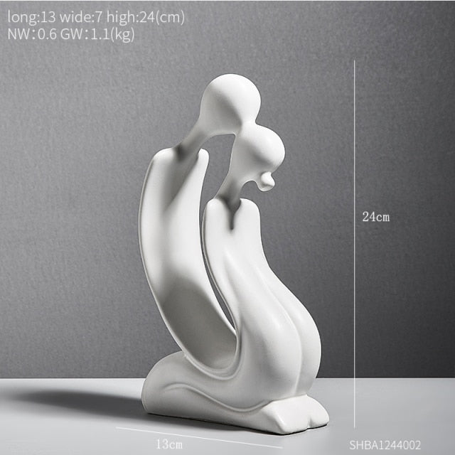 Human Face Statues