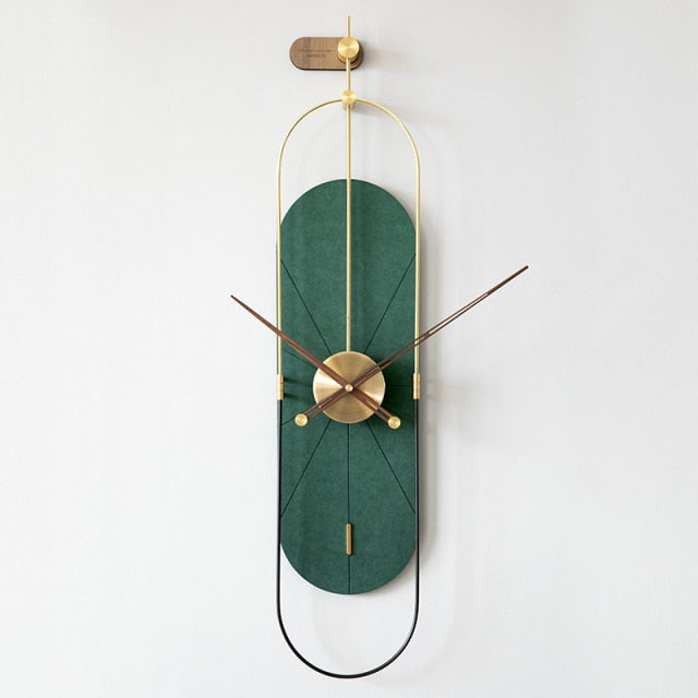 Modern Wall Clock for Living Room | Luxury Vertical Clock