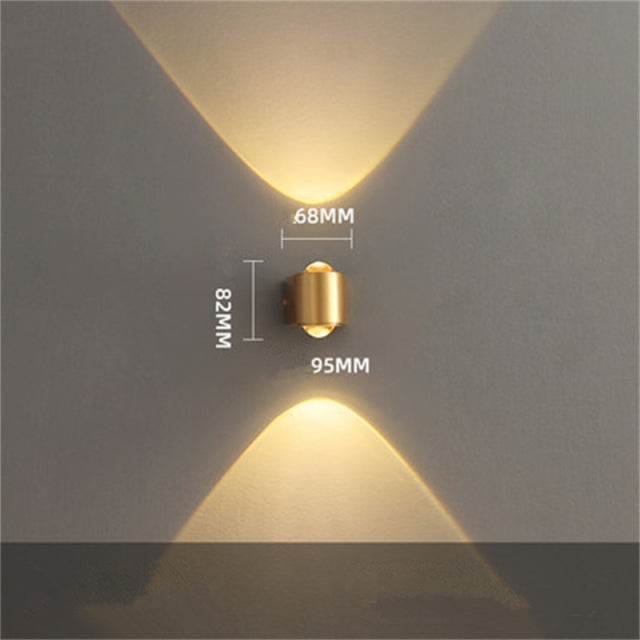 LUXURY COPPER WALL LAMP