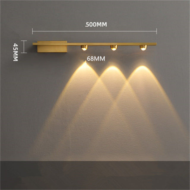 LUXURY COPPER WALL LAMP