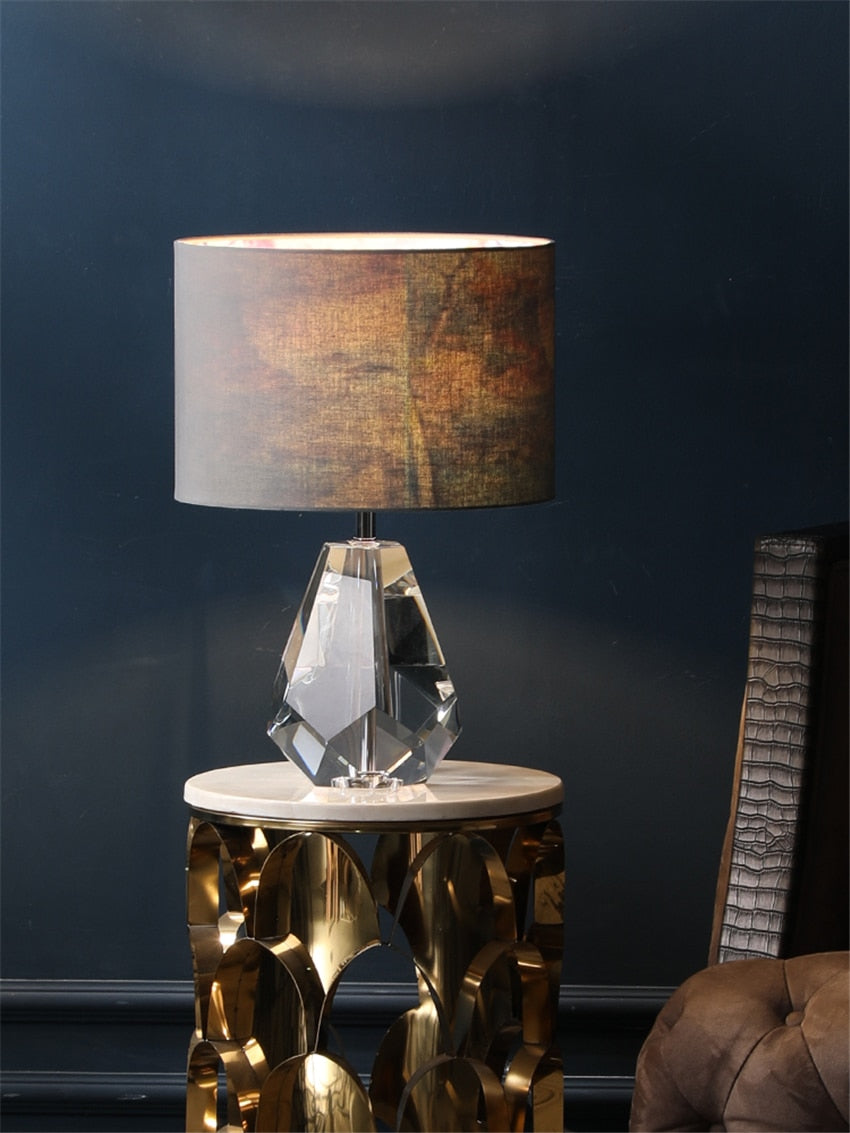 crystal table lamps for living room