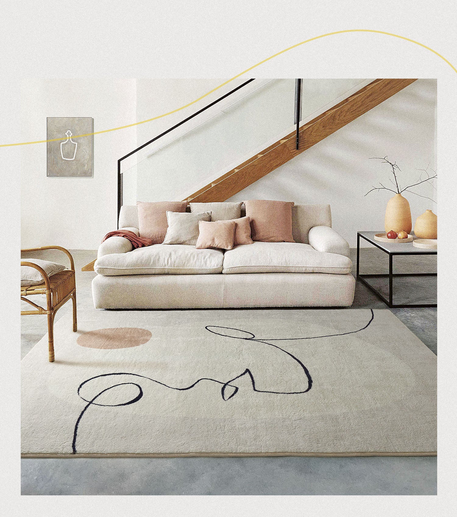 Abstract carpet