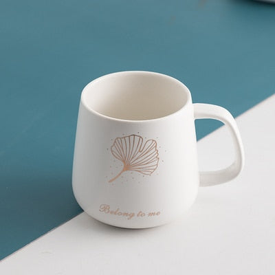 white mug for tea