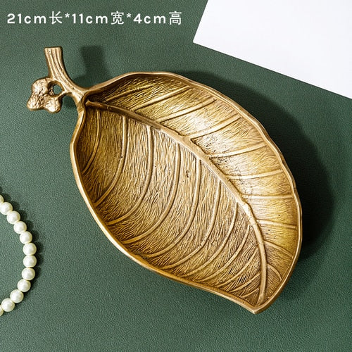TREE SHELL SHAPE DISH