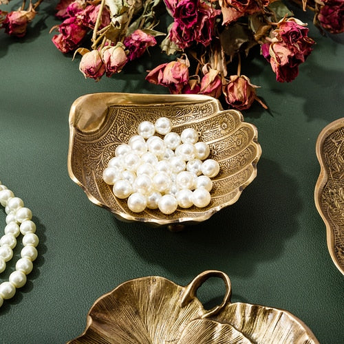 TREE SHELL SHAPE DISH