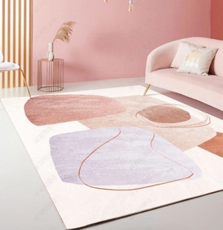 geometric area rug