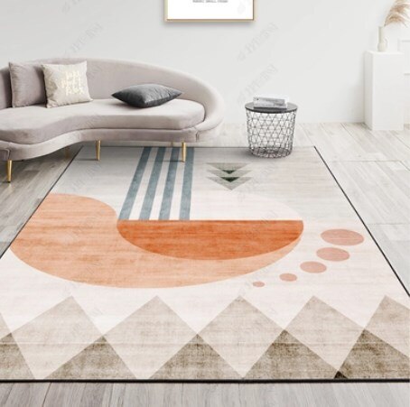 top view of carpet
