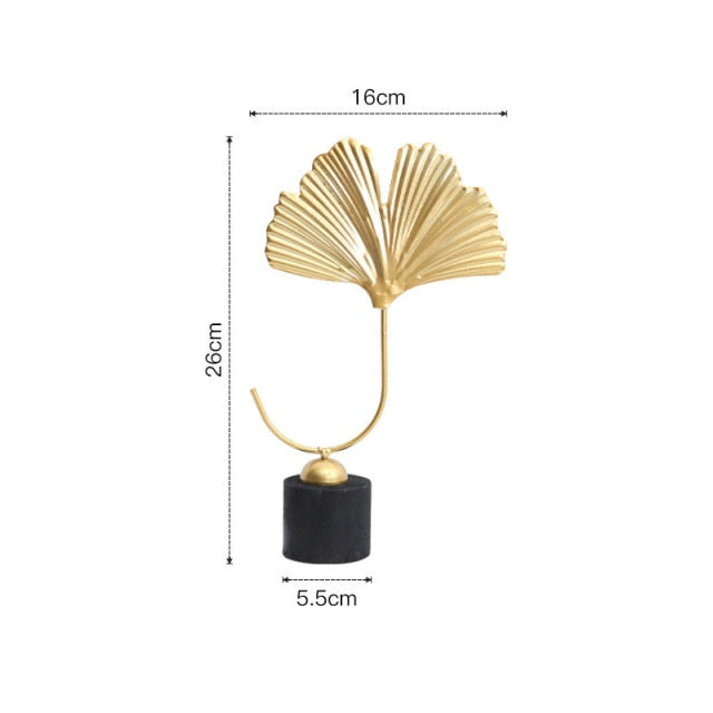 Metal Leaf Decor
