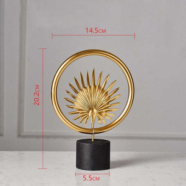 Metal Leaf Decor